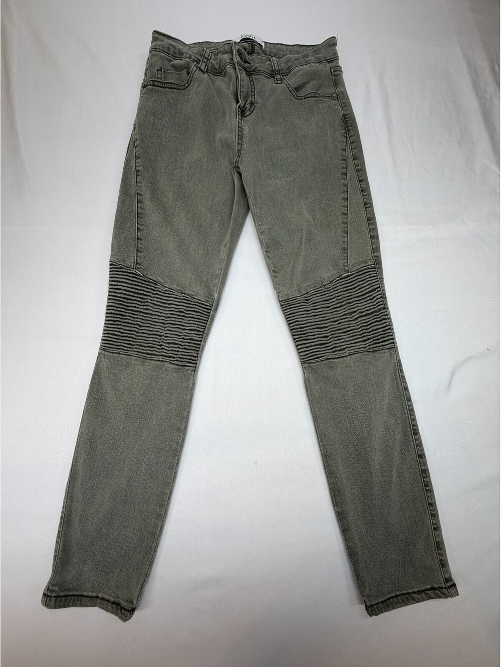 Pistola Men's Jeans Bootcut Low Rise Denim Light Wash Solid Size 26 Green